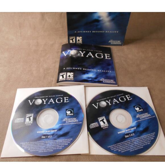 Jules Verne Voyage A Journey Beyond Reality PC CD-ROM Game 2005 - Picture 2 of 6